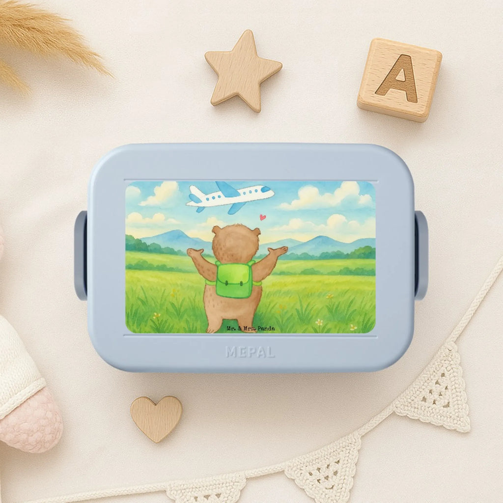 MEPAL Bentobox Bär Flugzeug Design Brotdose, Lunchbox, Bentobox, Liebe, Partner, Freund, Freundin, Ehemann, Ehefrau, Heiraten, Verlobung, Heiratsantrag, Liebesgeschenk, Jahrestag, Hocheitstag, Geschenk für Partner, für Ehemann, Liebesbeweis, Geschenk für Freundin, für Männer, Geschenk für Frauen, Hochzeitstag, Mitbringsel, Valentinstag