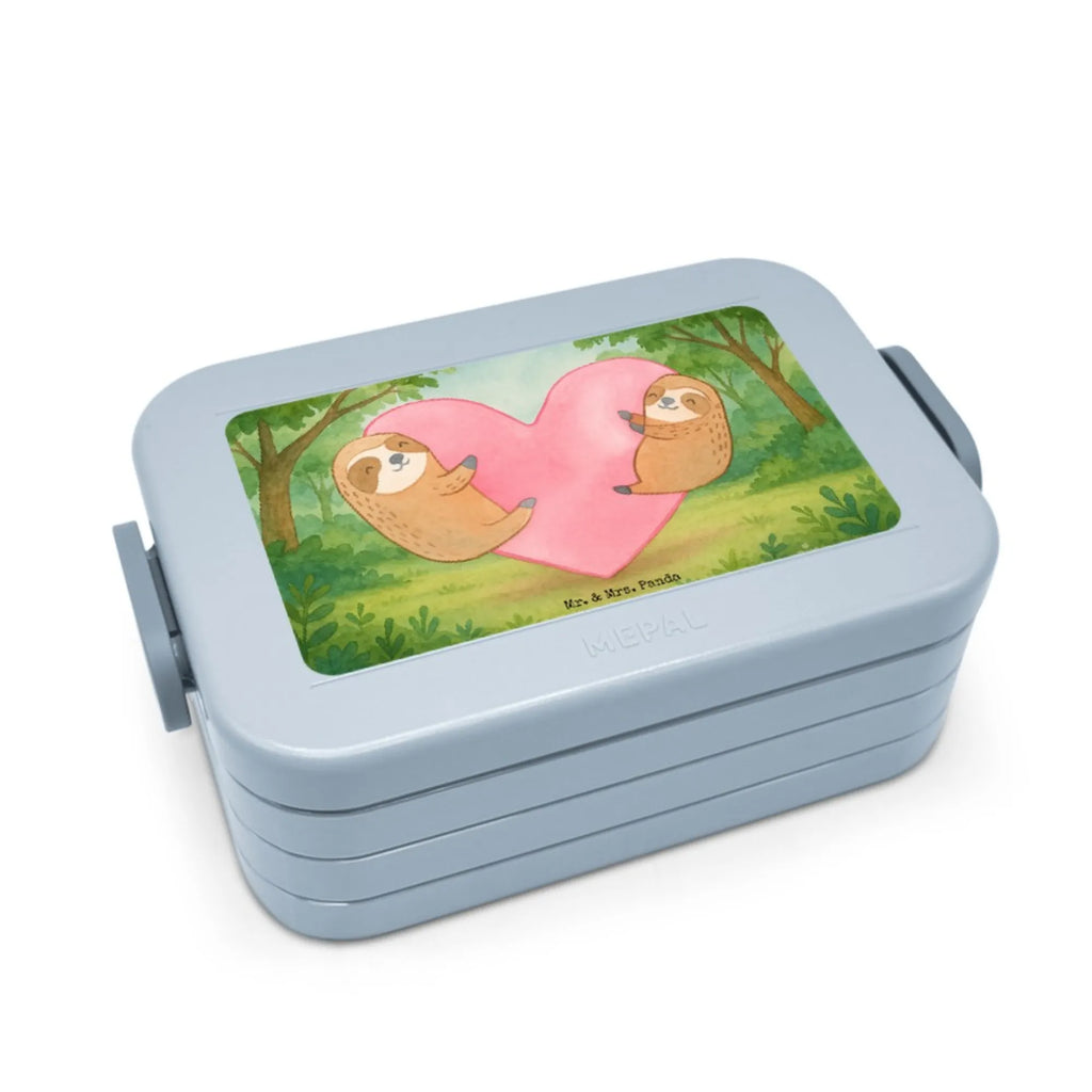 MEPAL Bentobox Faultiere Herz Design Brotdose, Lunchbox, Bentobox, Liebe, Partner, Freund, Freundin, Ehemann, Ehefrau, Heiraten, Verlobung, Heiratsantrag, Liebesgeschenk, Jahrestag, Hocheitstag, Valentinstag, für Ehemann, Geschenk für Partner, Mitbringsel, Geschenk für Frauen, Geschenk für Freundin, Liebesbeweis, Hochzeitstag, für Männer
