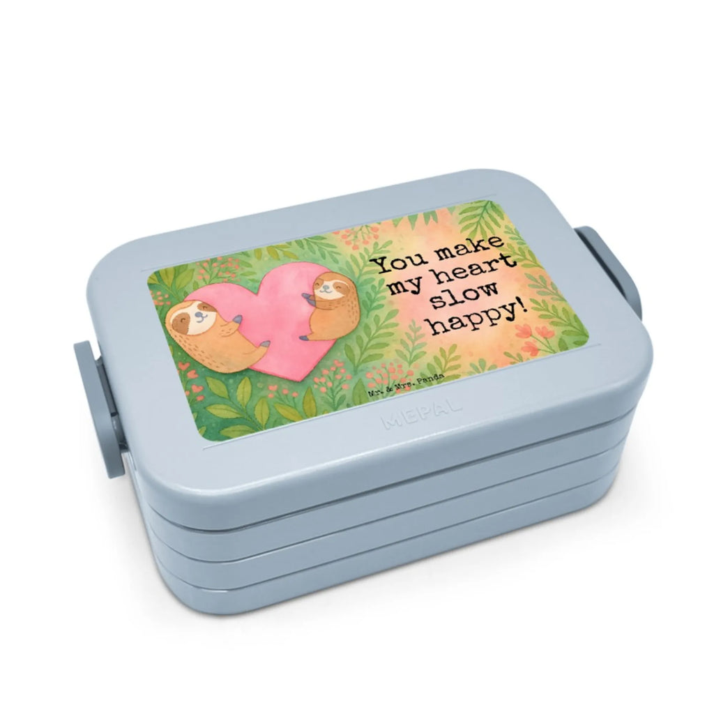 MEPAL Bentobox Faultiere Herz Design Brotdose, Lunchbox, Bentobox, Liebe, Partner, Freund, Freundin, Ehemann, Ehefrau, Heiraten, Verlobung, Heiratsantrag, Liebesgeschenk, Jahrestag, Hocheitstag, Valentinstag, für Ehemann, Geschenk für Partner, Mitbringsel, Geschenk für Frauen, Geschenk für Freundin, Liebesbeweis, Hochzeitstag, für Männer
