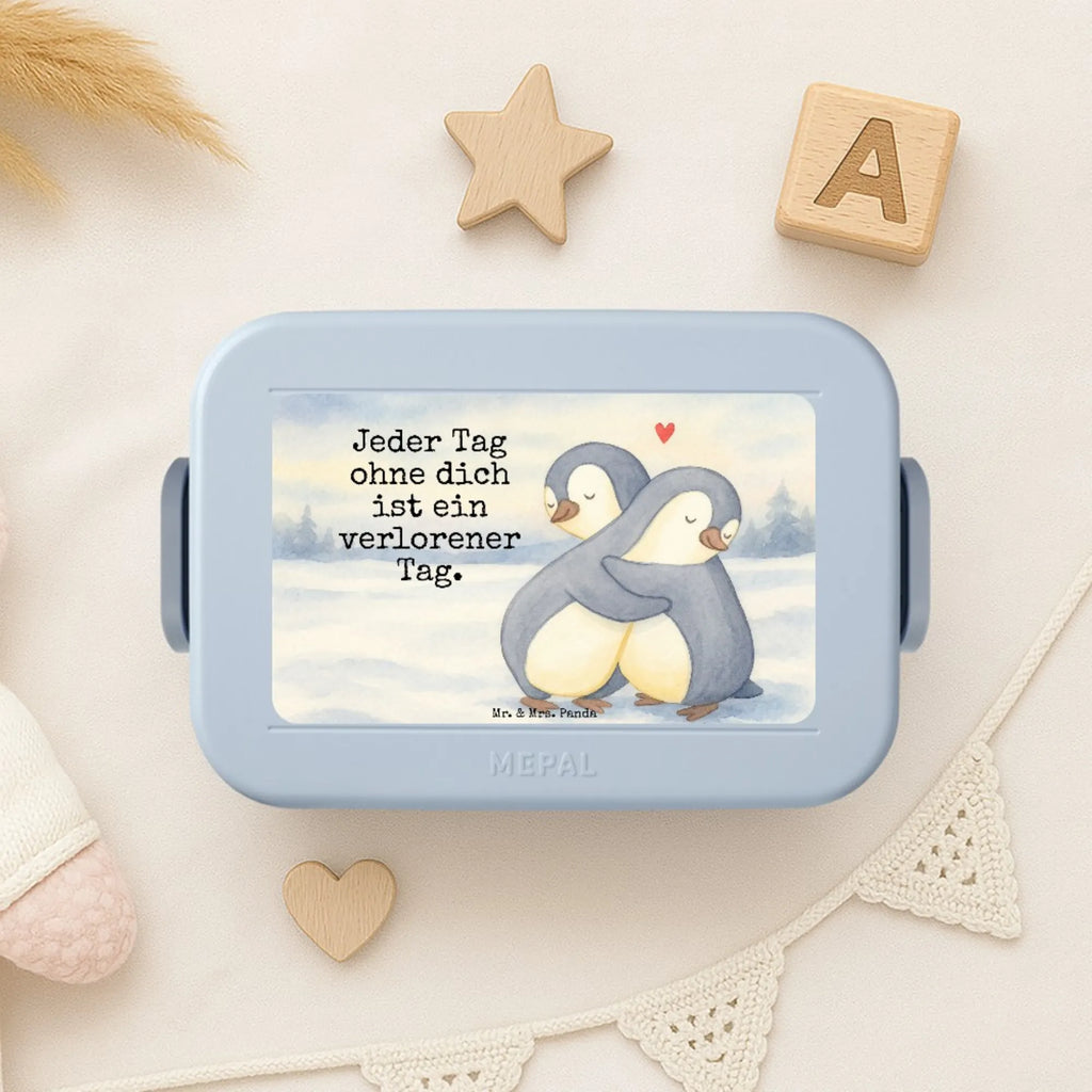 MEPAL Bentobox Pinguine Kuscheln Design Bentobox, Brotdose, Lunchbox, Liebe, Partner, Freund, Freundin, Ehemann, Ehefrau, Heiraten, Verlobung, Heiratsantrag, Liebesgeschenk, Jahrestag, Hocheitstag, Geschenk für Partner, für Ehemann, Valentinstag, Geschenk für Frauen, Geschenk für Freundin, für Männer, Liebesbeweis, Mitbringsel, Hochzeitstag
