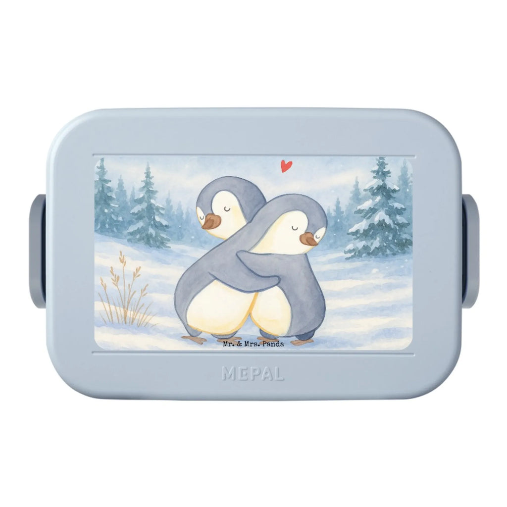 MEPAL Bentobox Pinguine Kuscheln Design Bentobox, Brotdose, Lunchbox, Liebe, Partner, Freund, Freundin, Ehemann, Ehefrau, Heiraten, Verlobung, Heiratsantrag, Liebesgeschenk, Jahrestag, Hocheitstag, Geschenk für Partner, für Ehemann, Valentinstag, Geschenk für Frauen, Geschenk für Freundin, für Männer, Liebesbeweis, Mitbringsel, Hochzeitstag