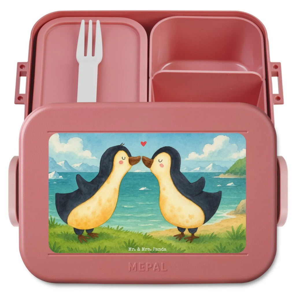 MEPAL Bentobox Pinguine Kuss Design Lunchbox, Bentobox, Brotdose, Liebe, Partner, Freund, Freundin, Ehemann, Ehefrau, Heiraten, Verlobung, Heiratsantrag, Liebesgeschenk, Jahrestag, Hocheitstag, Mitbringsel, Geschenk für Frauen, Geschenk für Partner, Geschenk für Freundin, Valentinstag, für Männer, Liebesbeweis, Hochzeitstag, für Ehemann