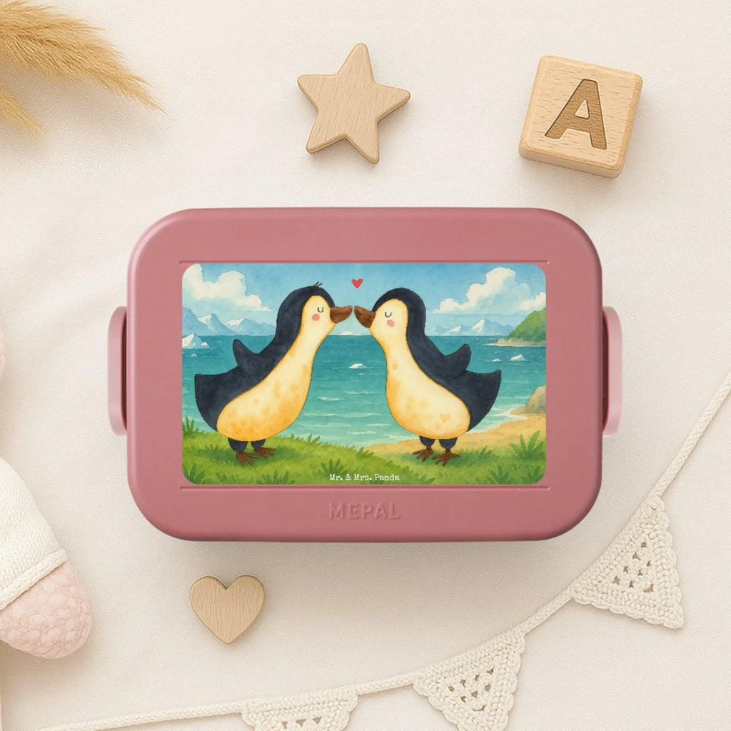 MEPAL Bentobox Pinguine Kuss Design Lunchbox, Bentobox, Brotdose, Liebe, Partner, Freund, Freundin, Ehemann, Ehefrau, Heiraten, Verlobung, Heiratsantrag, Liebesgeschenk, Jahrestag, Hocheitstag, Mitbringsel, Geschenk für Frauen, Geschenk für Partner, Geschenk für Freundin, Valentinstag, für Männer, Liebesbeweis, Hochzeitstag, für Ehemann