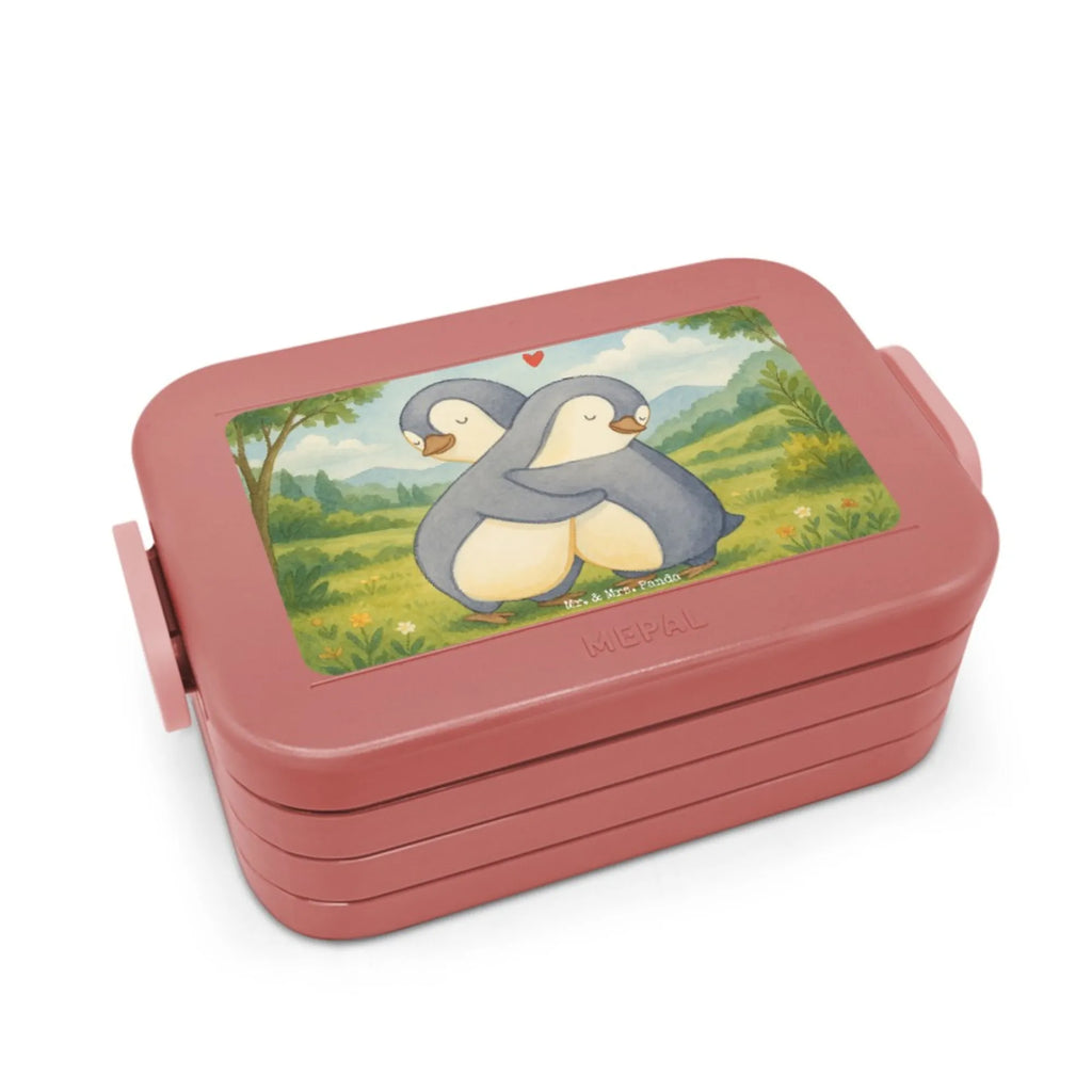MEPAL Bentobox Pinguine Kuscheln Design Bentobox, Brotdose, Lunchbox, Liebe, Partner, Freund, Freundin, Ehemann, Ehefrau, Heiraten, Verlobung, Heiratsantrag, Liebesgeschenk, Jahrestag, Hocheitstag, Geschenk für Frauen, Valentinstag, für Männer, Geschenk für Partner, für Ehemann, Mitbringsel, Hochzeitstag, Liebesbeweis, Geschenk für Freundin