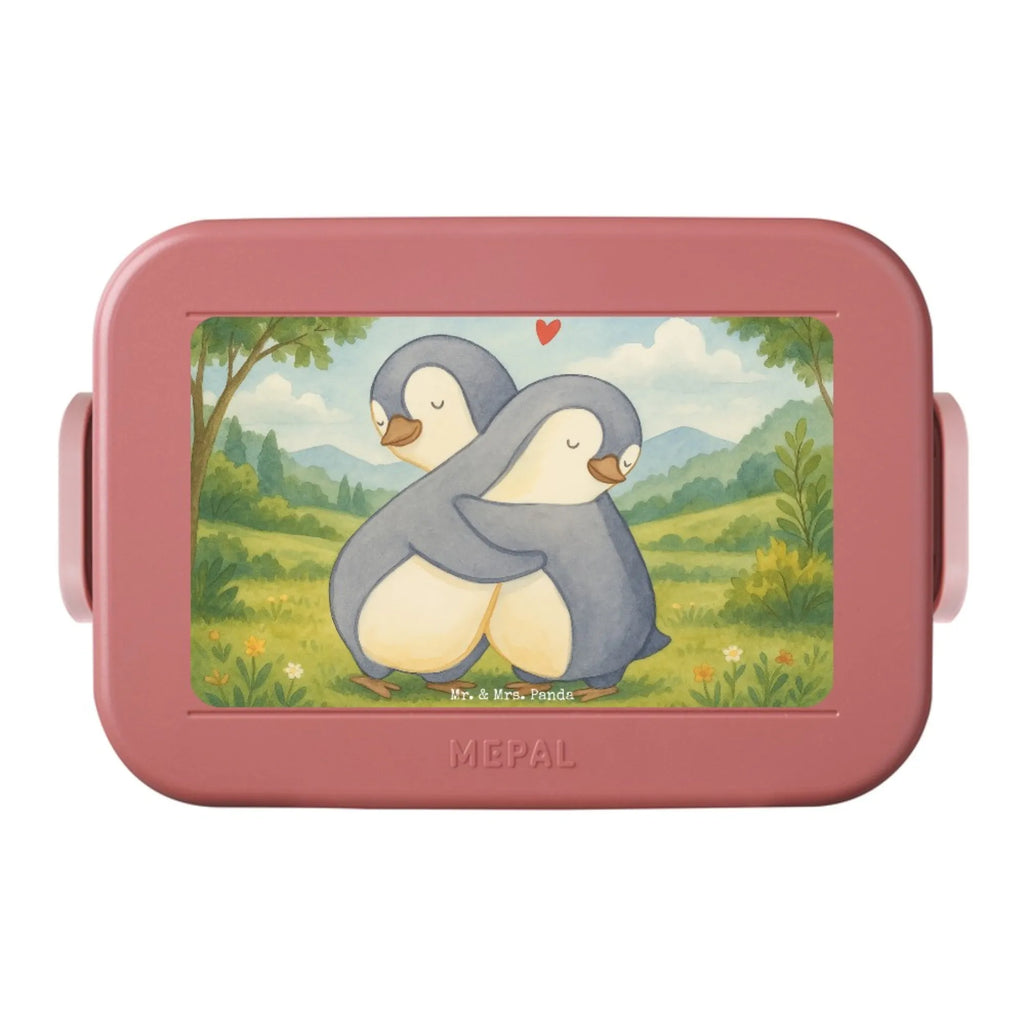 MEPAL Bentobox Pinguine Kuscheln Design Bentobox, Brotdose, Lunchbox, Liebe, Partner, Freund, Freundin, Ehemann, Ehefrau, Heiraten, Verlobung, Heiratsantrag, Liebesgeschenk, Jahrestag, Hocheitstag, Geschenk für Frauen, Valentinstag, für Männer, Geschenk für Partner, für Ehemann, Mitbringsel, Hochzeitstag, Liebesbeweis, Geschenk für Freundin