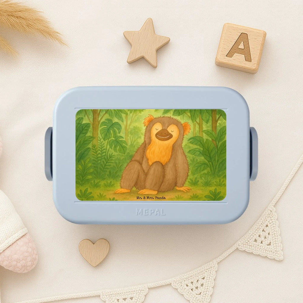 MEPAL Bentobox Affe Design Lunchbox, Bentobox, Brotdose, Afrika, Wildtiere, Äffchen, Selbstliebe, Selfcare, Liebe, Motivation, Selbstbewusstsein, Respekt, Affen, Affe, Selbstachtung