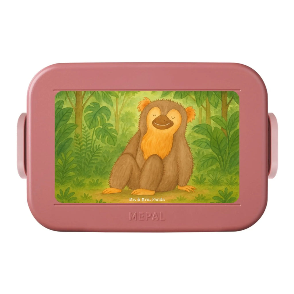 MEPAL Bentobox Affe Design Lunchbox, Bentobox, Brotdose, Afrika, Wildtiere, Äffchen, Selbstliebe, Selfcare, Liebe, Motivation, Selbstbewusstsein, Respekt, Affen, Affe, Selbstachtung