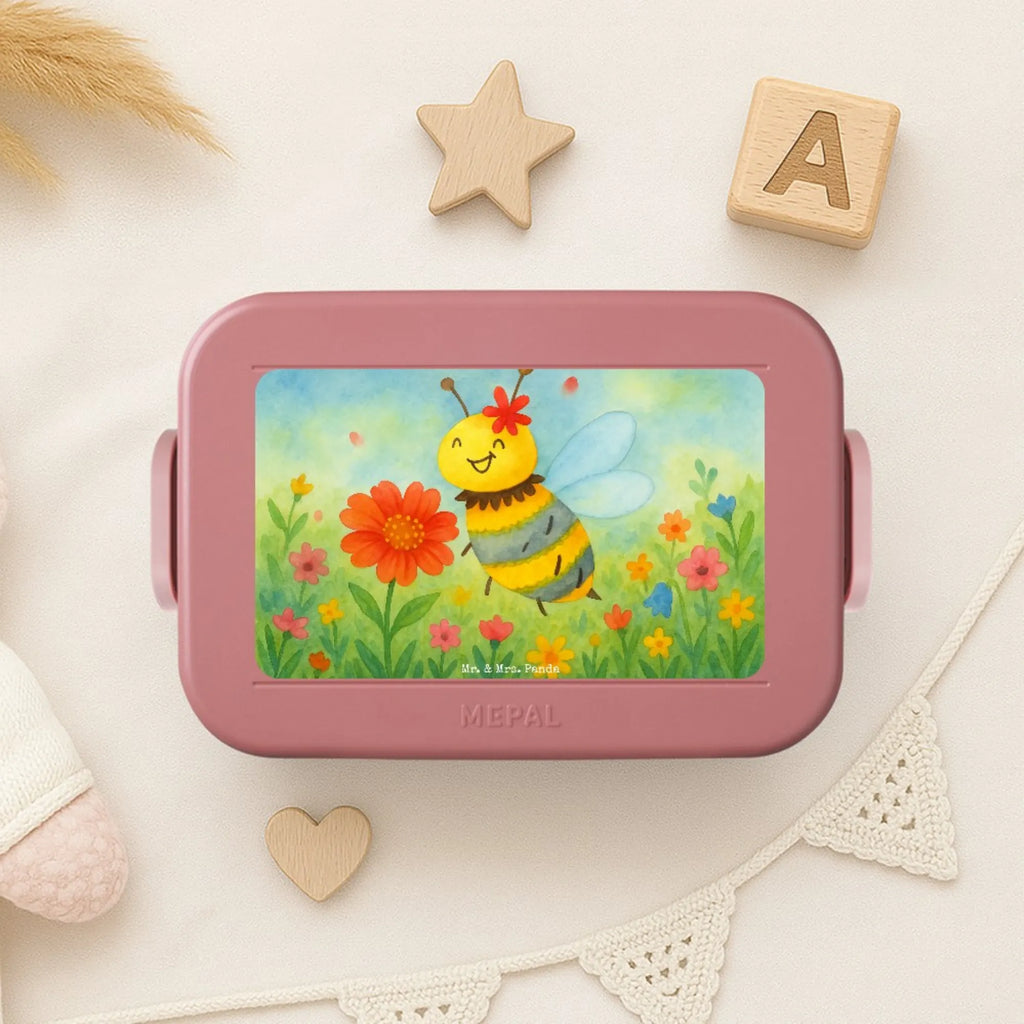 MEPAL Bentobox Biene Blume Design Brotdose, Lunchbox, Bentobox, Biene, Wespe, Hummel