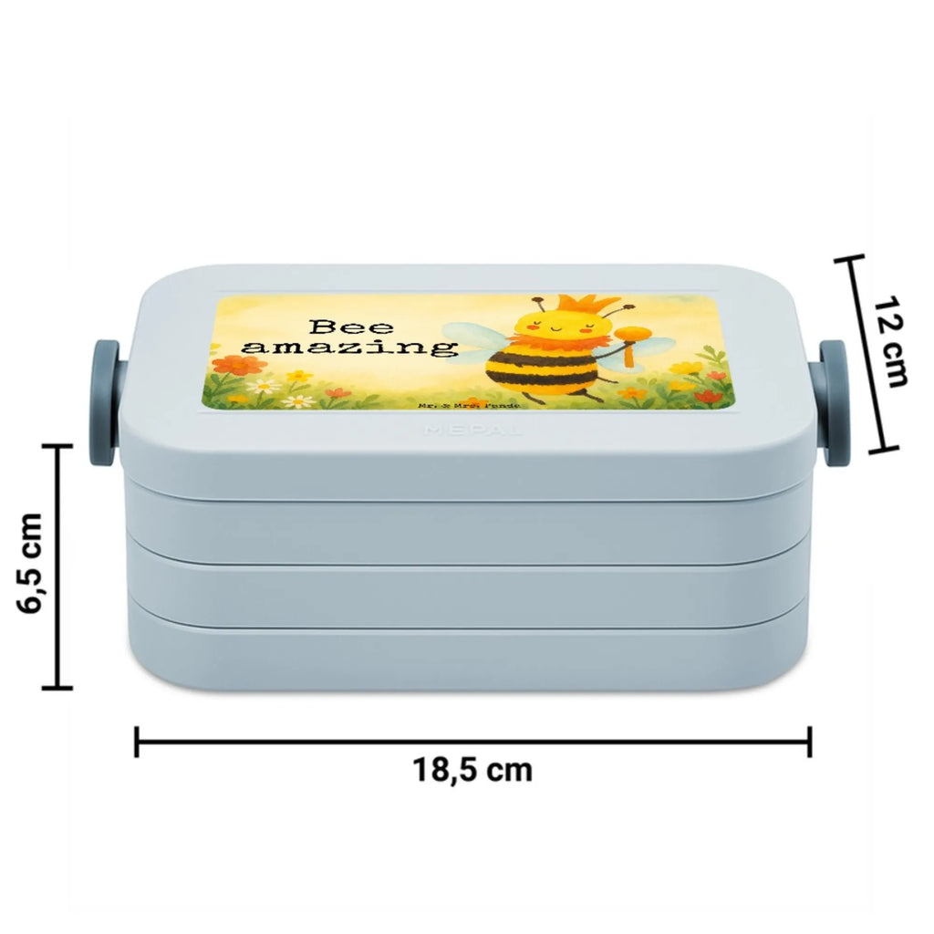 MEPAL Bentobox Biene König Design Bentobox, Lunchbox, Brotdose, Biene, Wespe, Hummel