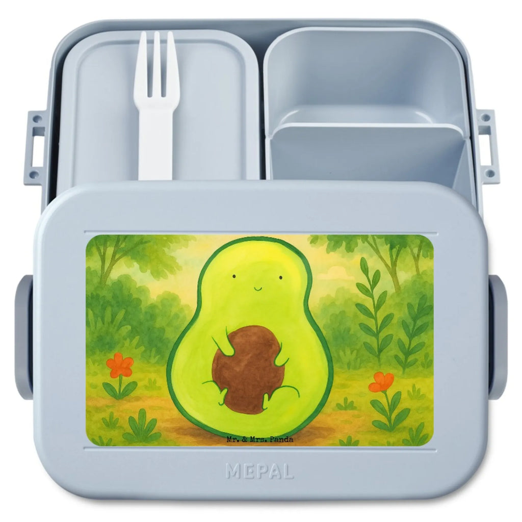 MEPAL Bentobox Avocado Kern Design Lunchbox, Bentobox, Brotdose, Avocado, Veggie, Vegan, Gesund, Avocadokern, Kern, Avokado, Spruch Leben, Pflanze