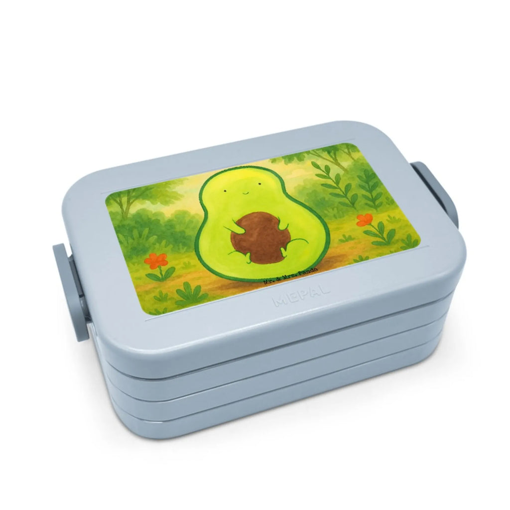 MEPAL Bentobox Avocado Kern Design Lunchbox, Bentobox, Brotdose, Avocado, Veggie, Vegan, Gesund, Avocadokern, Kern, Avokado, Spruch Leben, Pflanze