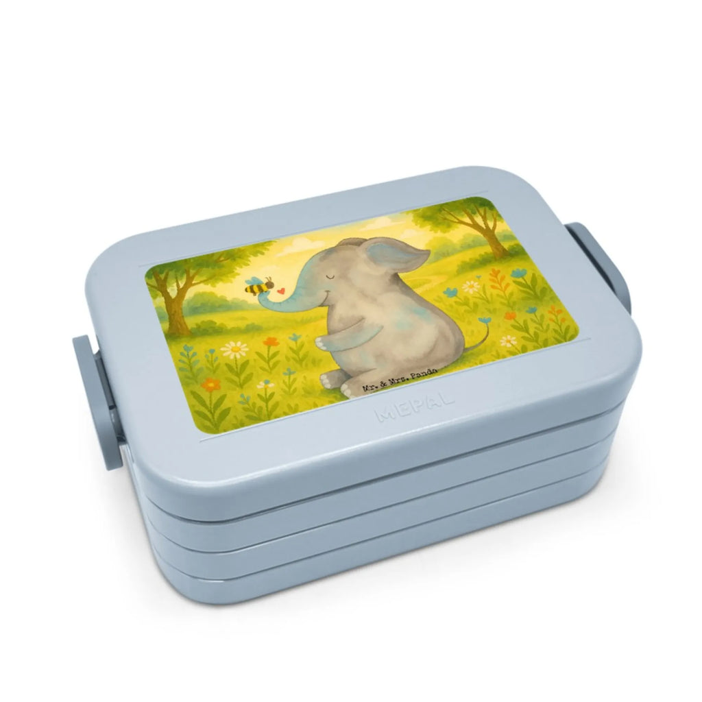MEPAL Bentobox Elefant Biene Design Brotdose, Bentobox, Lunchbox, Tiermotive, Gute Laune, lustige Sprüche, Tiere, Hochzeitsgeschenk, Liebe, Heiratsantrag, Liebesspruch, Jahrestag, Elefant, Liebesbeweis, Biene, Liebesgeschenk