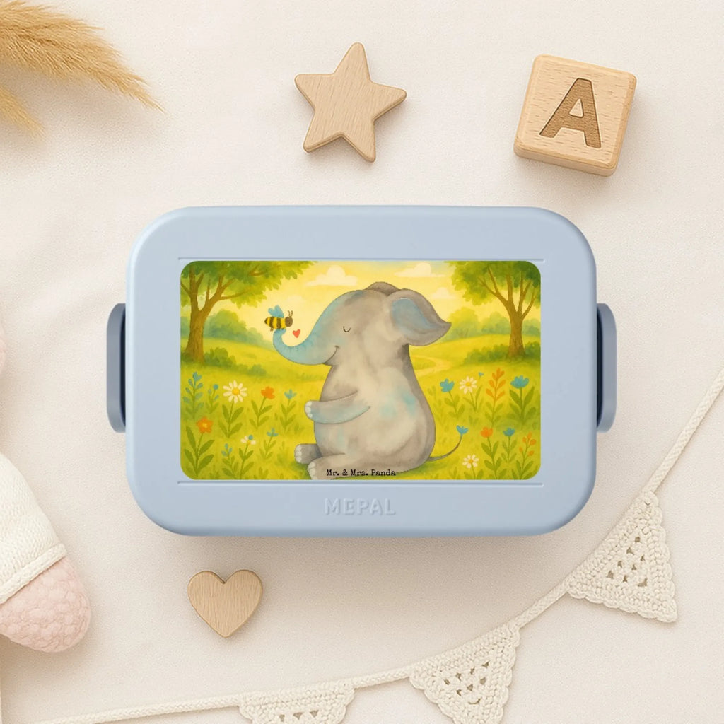MEPAL Bentobox Elefant Biene Design Brotdose, Bentobox, Lunchbox, Tiermotive, Gute Laune, lustige Sprüche, Tiere, Hochzeitsgeschenk, Liebe, Heiratsantrag, Liebesspruch, Jahrestag, Elefant, Liebesbeweis, Biene, Liebesgeschenk