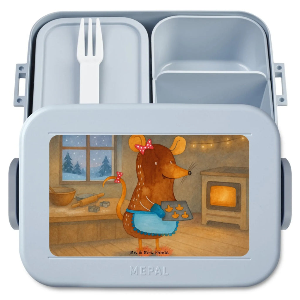 MEPAL Bentobox Maus Kekse Design Lunchbox, Brotdose, Bentobox, Winter, Weihnachten, Weihnachtsdeko, Nikolaus, Advent, Heiligabend, Wintermotiv, backen, Maus, Weihnachtsbäckerei, Weihnachtskekse, Kekse, Plätzchen, Chaosqueen