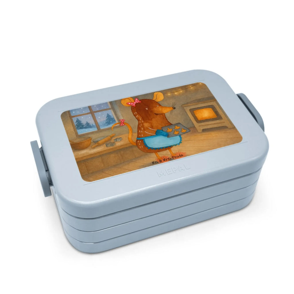 MEPAL Bentobox Maus Kekse Design Lunchbox, Brotdose, Bentobox, Winter, Weihnachten, Weihnachtsdeko, Nikolaus, Advent, Heiligabend, Wintermotiv, backen, Maus, Weihnachtsbäckerei, Weihnachtskekse, Kekse, Plätzchen, Chaosqueen