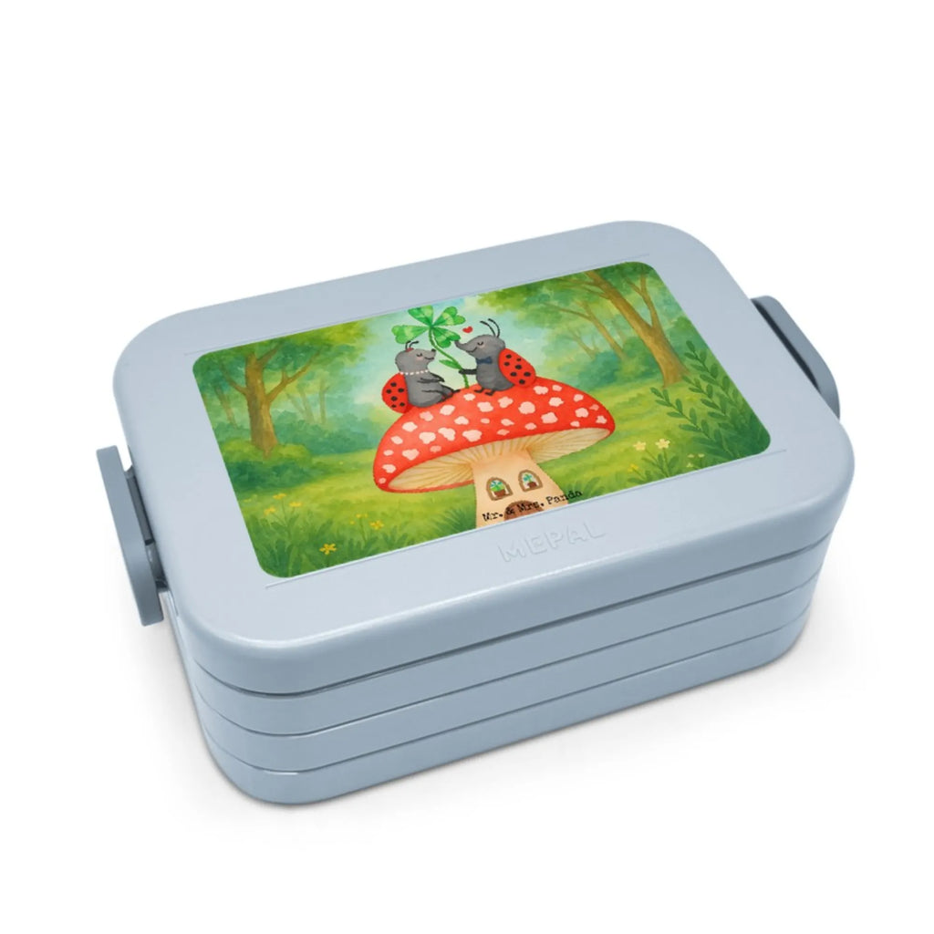 MEPAL Bentobox Marienkäfer Fliegenpilz Design Brotdose, Bentobox, Lunchbox, Tiermotive, Gute Laune, lustige Sprüche, Tiere, Wohnung, Haus, Fleigenpilzhaus, Marienkäfer, zuhause, Fliegenpilz