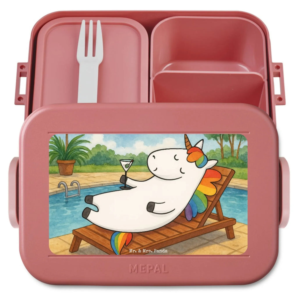 MEPAL Bentobox Einhorn Cocktail Design Bentobox, Brotdose, Lunchbox, Einhorn, Einhörner, Einhorn Deko, Unicorn, Spaß, Feiern, lustig, Freundin, Spruch, Geburtstag, Caipirinha, Glitzer, Cuba Libre, Party, witzig, Sekt, Rum