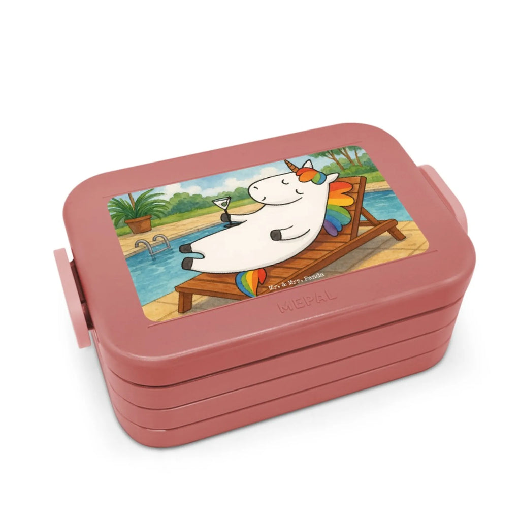 MEPAL Bentobox Einhorn Cocktail Design Bentobox, Brotdose, Lunchbox, Einhorn, Einhörner, Einhorn Deko, Unicorn, Spaß, Feiern, lustig, Freundin, Spruch, Geburtstag, Caipirinha, Glitzer, Cuba Libre, Party, witzig, Sekt, Rum