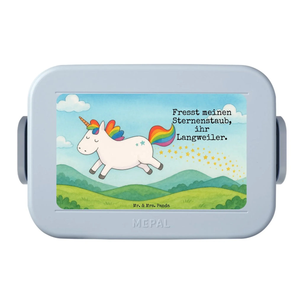 MEPAL Bentobox Einhorn Happy Design Brotdose, Lunchbox, Bentobox, Einhorn, Einhörner, Einhorn Deko, Unicorn, witzig, Freude, Lachen, Lächeln, fröhlich, Spaß, Lebensfreude, spannend, glücklich