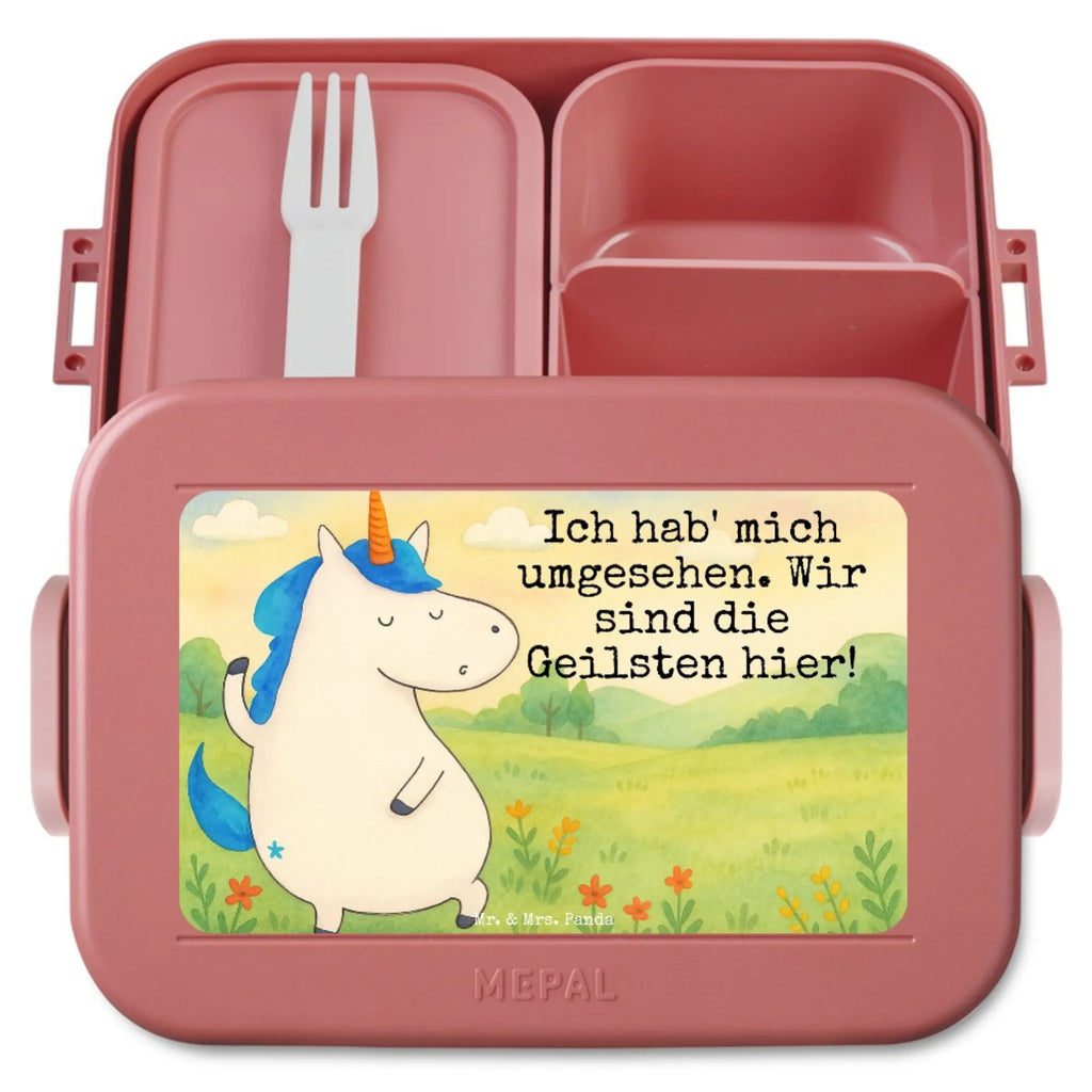 MEPAL Bentobox Einhorn Mann Design Brotdose, Bentobox, Lunchbox, Einhorn, Einhörner, Einhorn Deko, Unicorn, Freundin, beste, Mann, cool, Party, hübsch, bester Freund, BFF, Familie