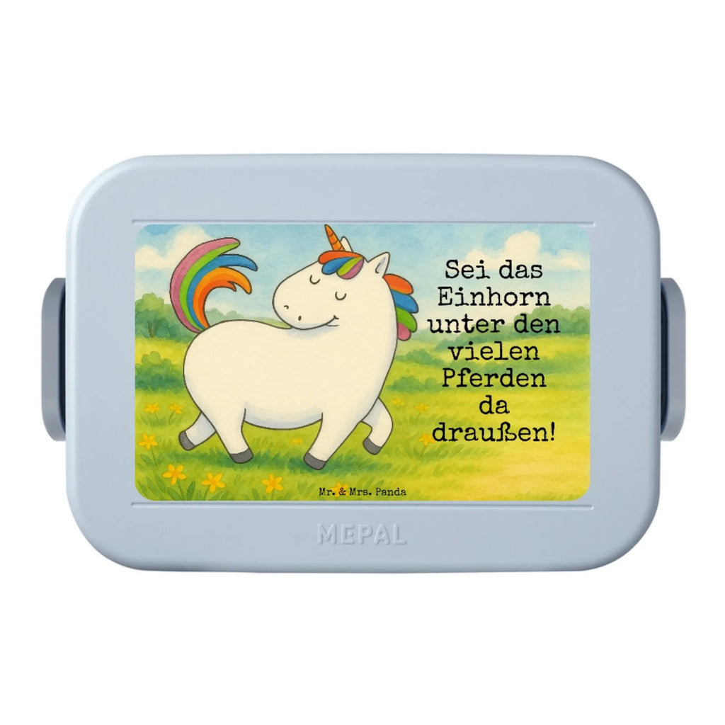 MEPAL Bentobox Einhorn Stolzieren Design Bentobox, Brotdose, Lunchbox, Einhorn, Einhörner, Einhorn Deko, Unicorn, Reiter, Reiten, Freundin, Geschenk, bunt, stolz, Pferd, anders