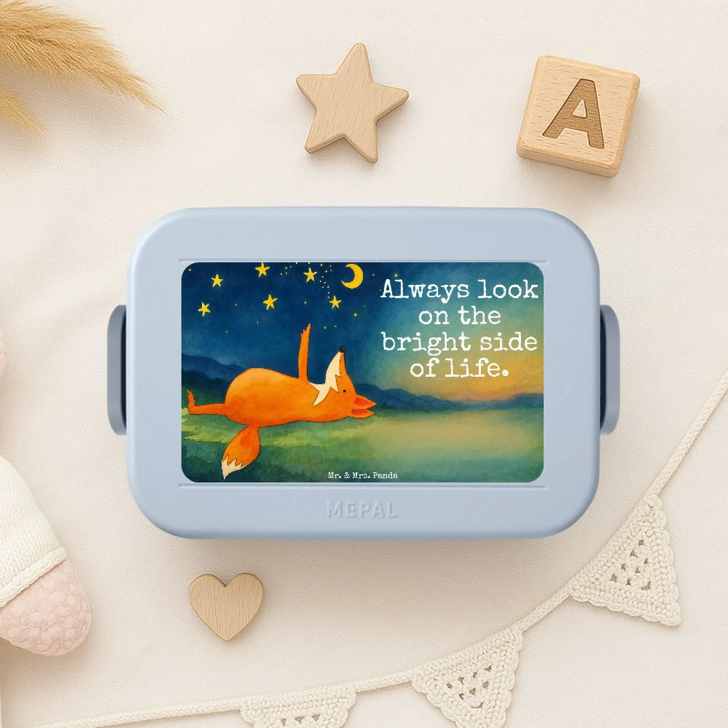 MEPAL Bentobox Fuchs Sterne Design Bentobox, Brotdose, Lunchbox, Fuchs, Romantik, tröstende Worte, Always Look on the Bright Side of Life, Füchse, Spruch schön, Spruch positiv