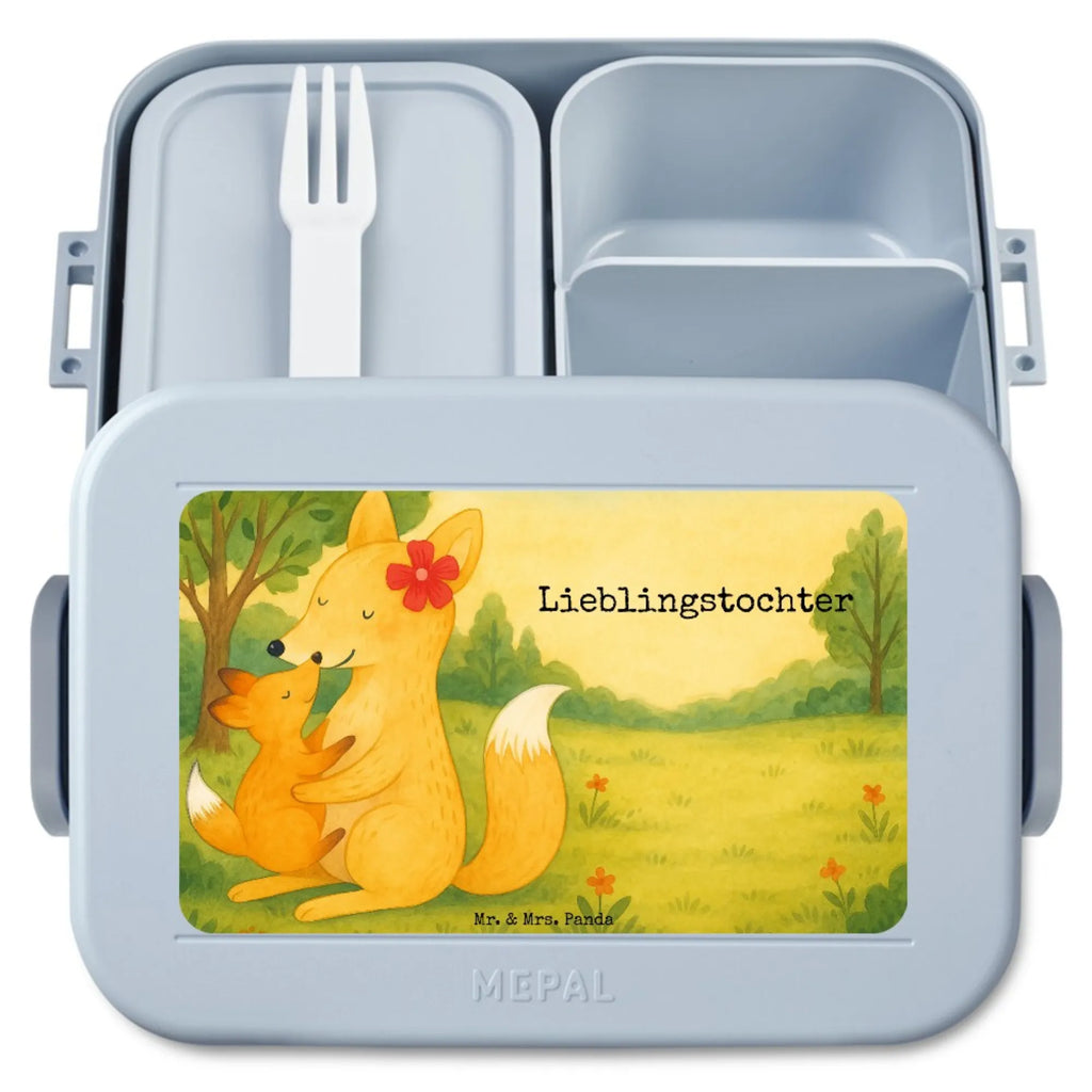 MEPAL Bentobox Fuchs Mama Design Lunchbox, Brotdose, Bentobox, Familie, Vatertag, Muttertag, Bruder, Schwester, Mama, Papa, Oma, Opa, Tochter, Mutter, Beste Tochter, Lieblingstochter, Geschenk