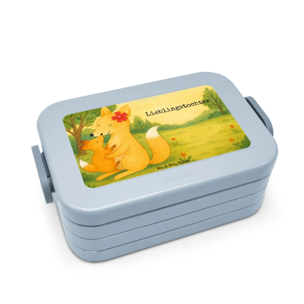 MEPAL Bentobox Fuchs Mama Design Lunchbox, Brotdose, Bentobox, Familie, Vatertag, Muttertag, Bruder, Schwester, Mama, Papa, Oma, Opa, Tochter, Mutter, Beste Tochter, Lieblingstochter, Geschenk