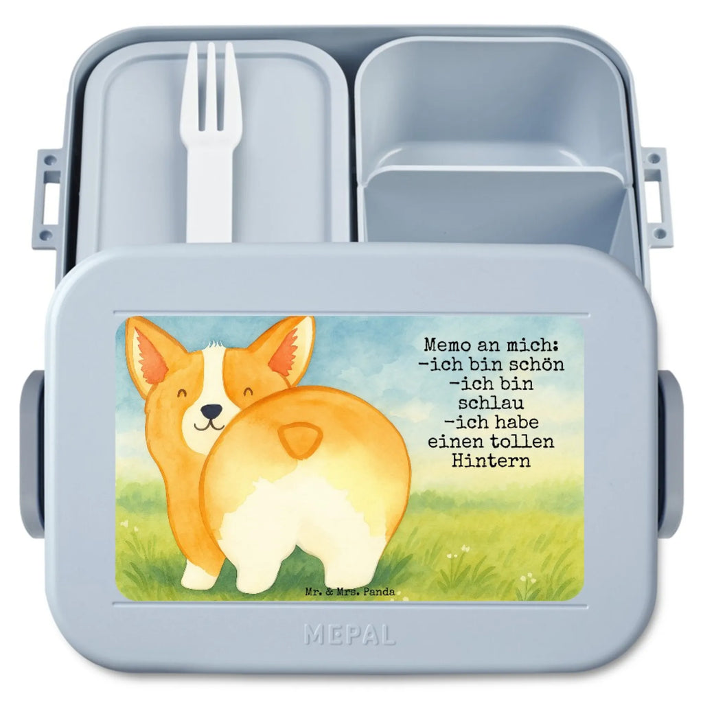 MEPAL Bentobox Corgi Po Design Bentobox, Lunchbox, Brotdose, Hund, Hundemotiv, Haustier, Hunderasse, Tierliebhaber, Hundebesitzer, Sprüche, Spruch, Motivation, Corgie, Hundeliebe, Selbstliebe