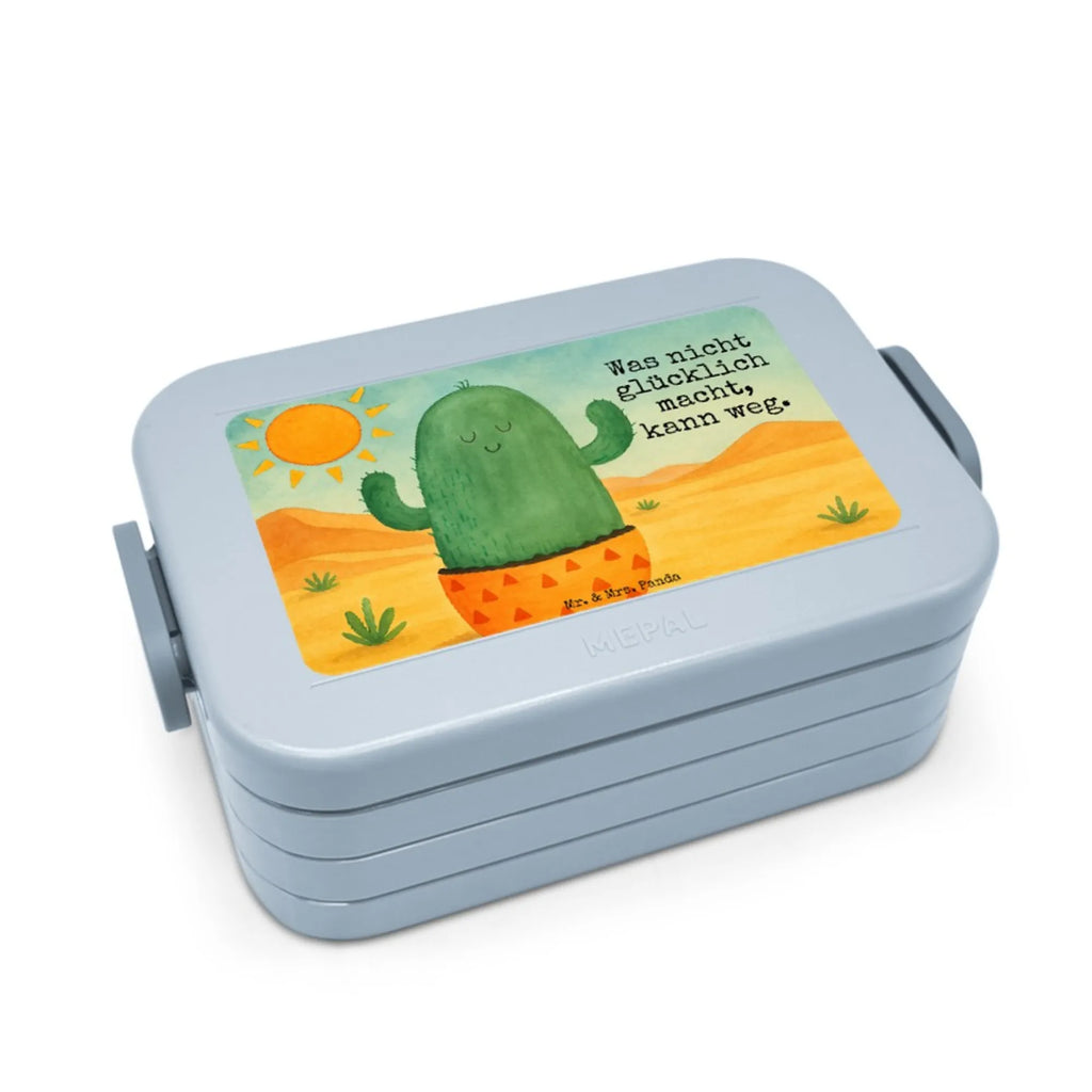 MEPAL Bentobox Kaktus Sonne Design Brotdose, Bentobox, Lunchbox, Kaktus, Kakteen, Ehebruch, Geschenkidee, Sonnenschein, Freundin, Liebeskummer, Motivation, Neustart, Sonne, Glück, Scheidung, Liebeskummer Geschenk, Trennung, Liebe Kaktusliebe, glücklich