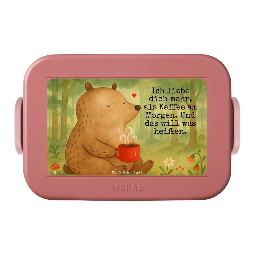 MEPAL Bentobox Bär Morgenkaffee Design Brotdose, Bentobox, Lunchbox, Liebe, Partner, Freund, Freundin, Ehemann, Ehefrau, Heiraten, Verlobung, Heiratsantrag, Liebesgeschenk, Jahrestag, Hocheitstag, Liebesbeweis, für Ehemann, Mitbringsel, Geschenk für Freundin, Geschenk für Partner, für Männer, Valentinstag, Geschenk für Frauen, Hochzeitstag