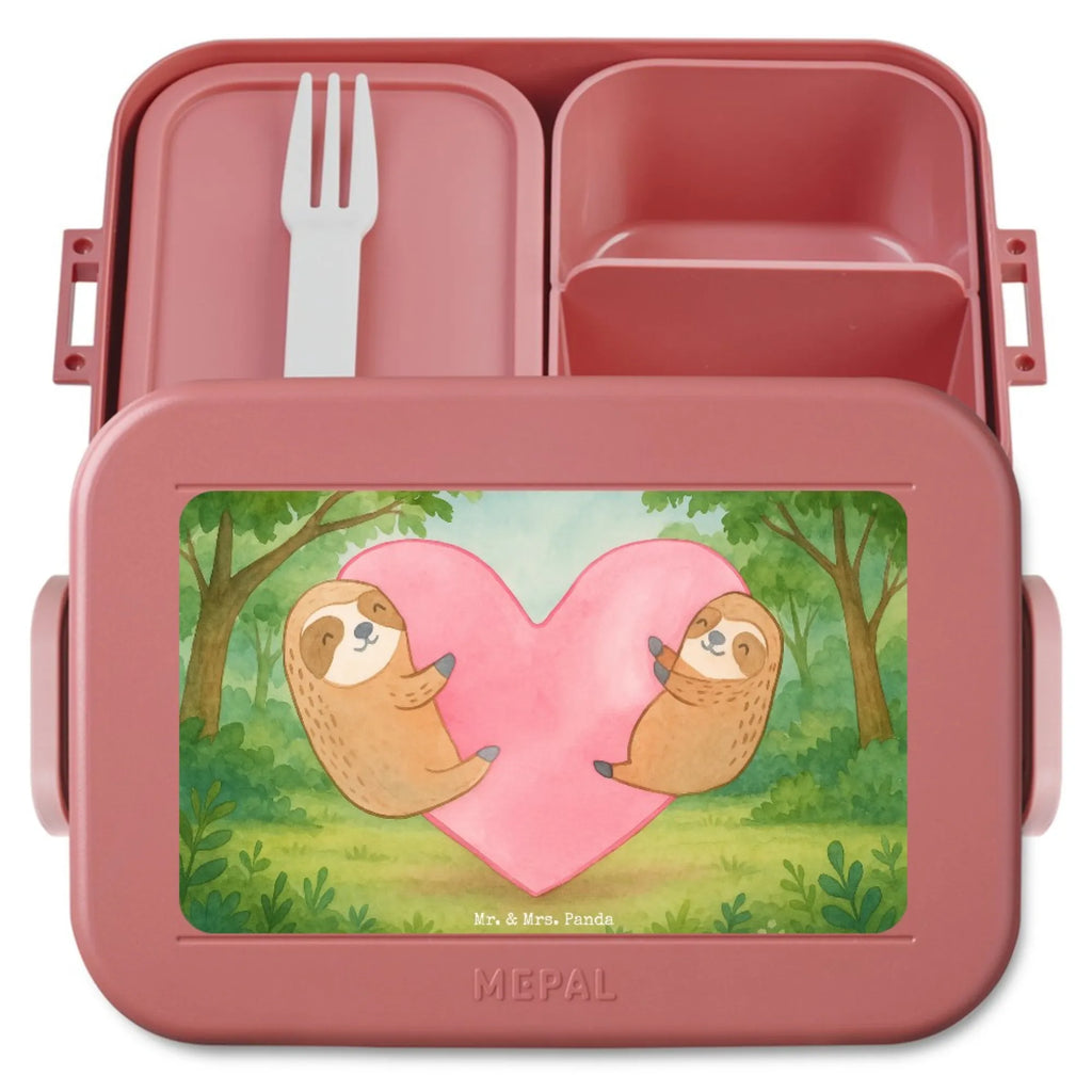 MEPAL Bentobox Faultiere Herz Design Brotdose, Lunchbox, Bentobox, Liebe, Partner, Freund, Freundin, Ehemann, Ehefrau, Heiraten, Verlobung, Heiratsantrag, Liebesgeschenk, Jahrestag, Hocheitstag, Valentinstag, für Ehemann, Geschenk für Partner, Mitbringsel, Geschenk für Frauen, Geschenk für Freundin, Liebesbeweis, Hochzeitstag, für Männer