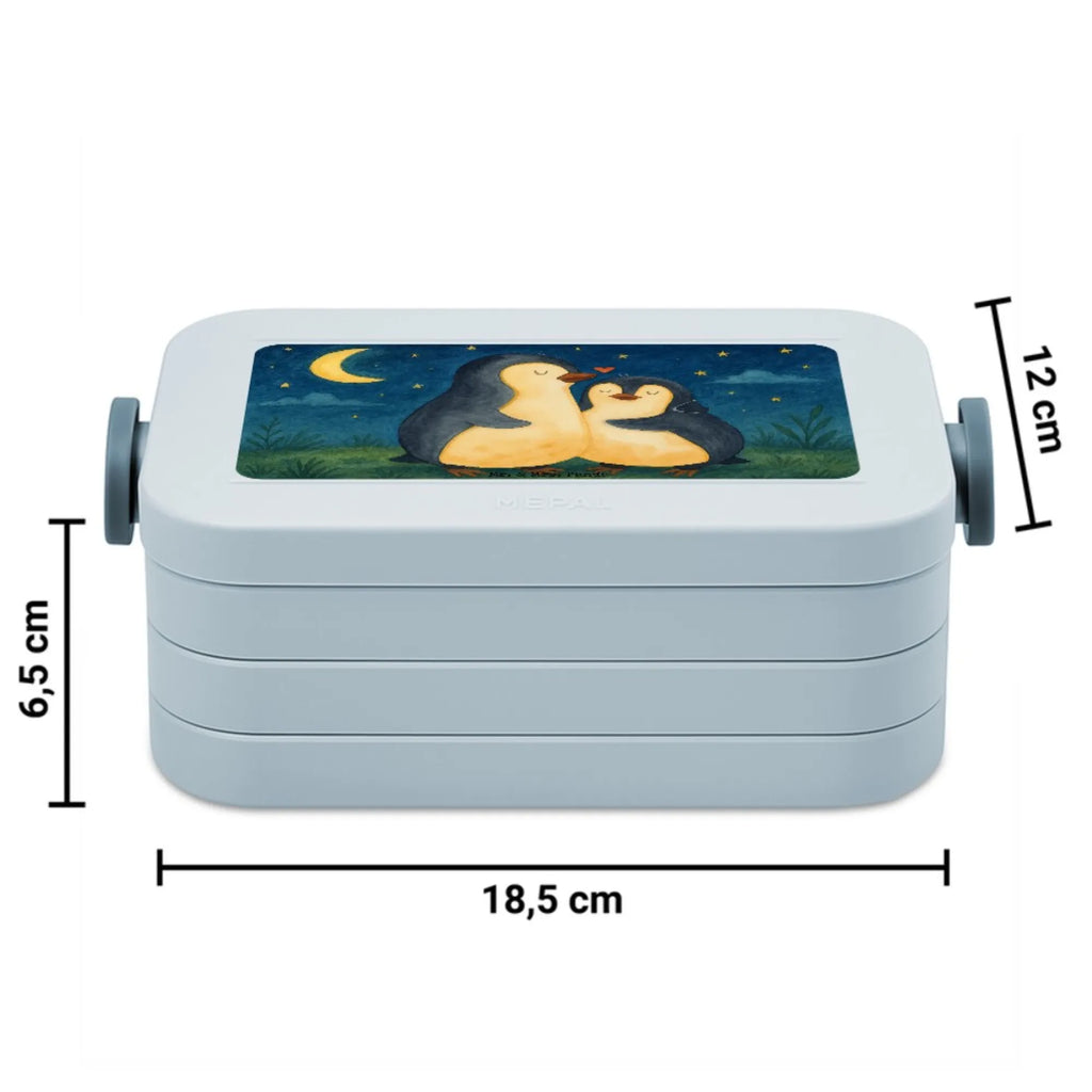 MEPAL Bentobox Pinguine Einschlafen Design Brotdose, Bentobox, Lunchbox, Liebe, Partner, Freund, Freundin, Ehemann, Ehefrau, Heiraten, Verlobung, Heiratsantrag, Liebesgeschenk, Jahrestag, Hocheitstag, für Männer, Valentinstag, Geschenk für Freundin, Geschenk für Partner, für Ehemann, Geschenk für Frauen, Liebesbeweis, Hochzeitstag, Mitbringsel