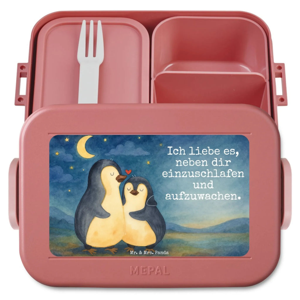 MEPAL Bentobox Pinguine Einschlafen Design Brotdose, Bentobox, Lunchbox, Liebe, Partner, Freund, Freundin, Ehemann, Ehefrau, Heiraten, Verlobung, Heiratsantrag, Liebesgeschenk, Jahrestag, Hocheitstag, für Männer, Valentinstag, Geschenk für Freundin, Geschenk für Partner, für Ehemann, Geschenk für Frauen, Liebesbeweis, Hochzeitstag, Mitbringsel