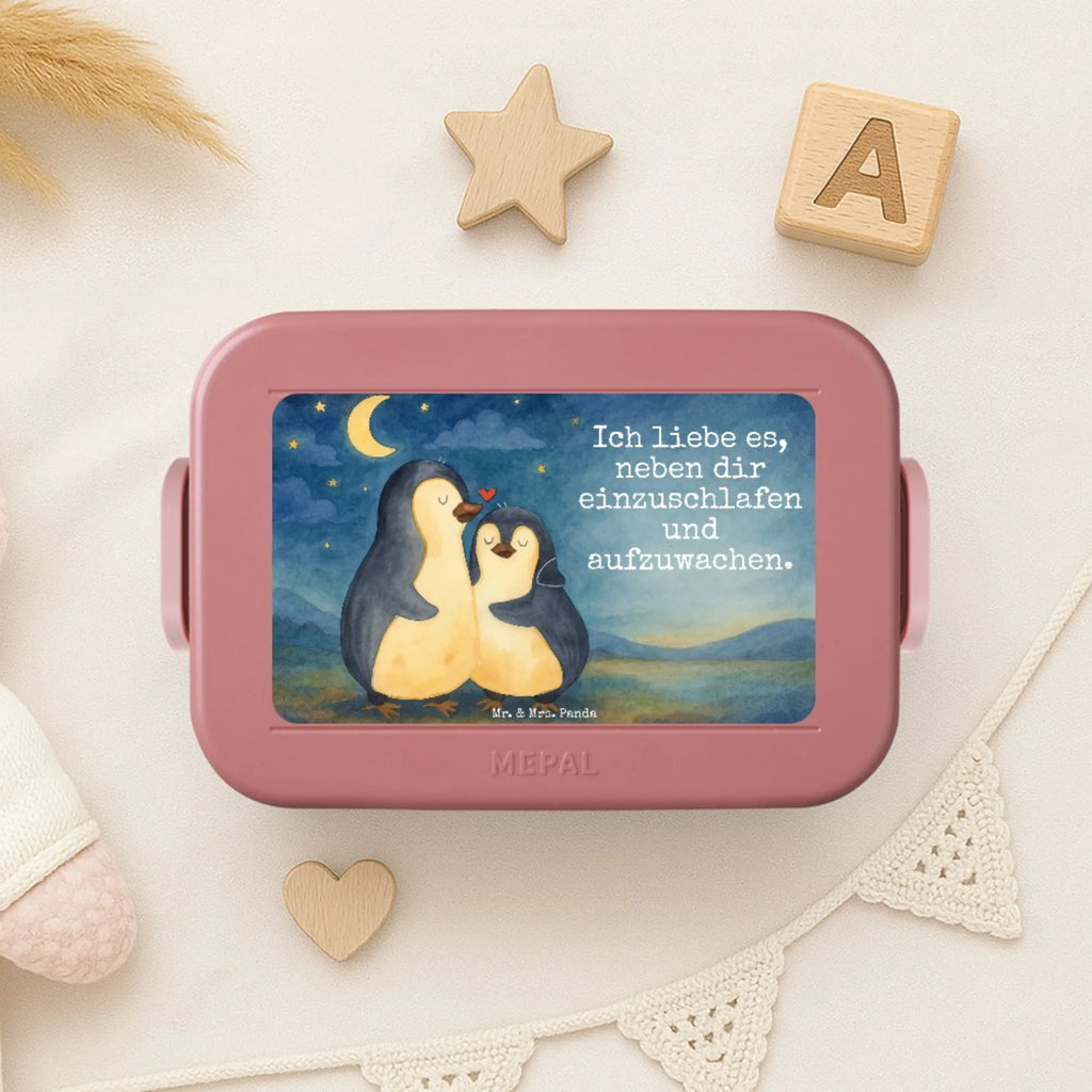 MEPAL Bentobox Pinguine Einschlafen Design Brotdose, Bentobox, Lunchbox, Liebe, Partner, Freund, Freundin, Ehemann, Ehefrau, Heiraten, Verlobung, Heiratsantrag, Liebesgeschenk, Jahrestag, Hocheitstag, für Männer, Valentinstag, Geschenk für Freundin, Geschenk für Partner, für Ehemann, Geschenk für Frauen, Liebesbeweis, Hochzeitstag, Mitbringsel