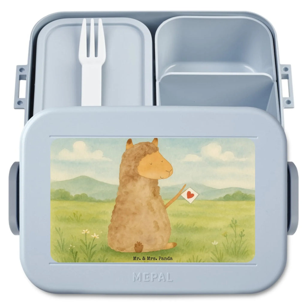 MEPAL Bentobox Alpaka Fahne Design Brotdose, Lunchbox, Bentobox, Alpaka, Lama, Liebe, Lamas, Alpakas