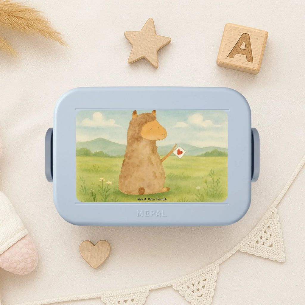 MEPAL Bentobox Alpaka Fahne Design Brotdose, Lunchbox, Bentobox, Alpaka, Lama, Liebe, Lamas, Alpakas