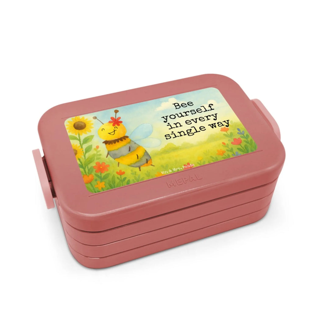 MEPAL Bentobox Biene Blume Design Brotdose, Lunchbox, Bentobox, Biene, Wespe, Hummel