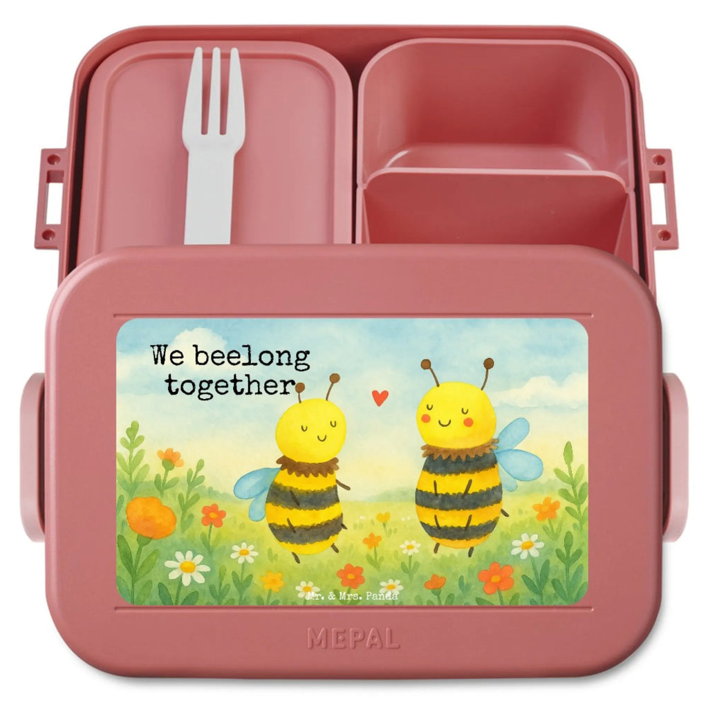MEPAL Bentobox Biene Verliebt Design Brotdose, Lunchbox, Bentobox, Biene, Wespe, Hummel