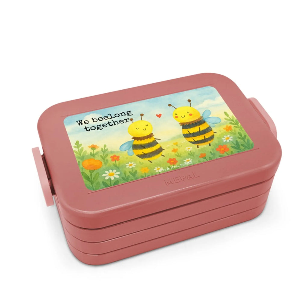 MEPAL Bentobox Biene Verliebt Design Brotdose, Lunchbox, Bentobox, Biene, Wespe, Hummel