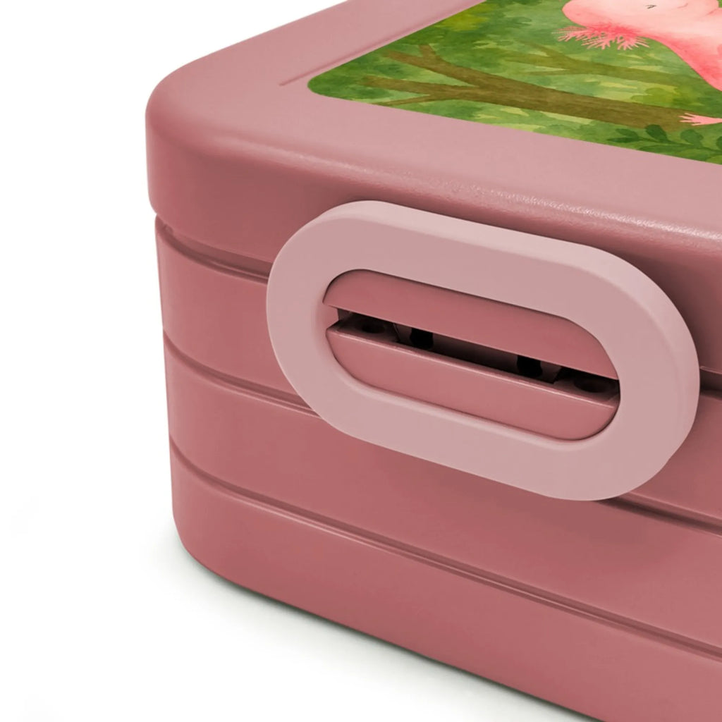 MEPAL Bentobox Axolotl Tanzen Design Brotdose, Bentobox, Lunchbox, Axolotl, Molch, Lurche, Sterne, Axolot, Schwanzlurch, beste Freundin, verrückt, Freundin, Dachschaden, Lurch