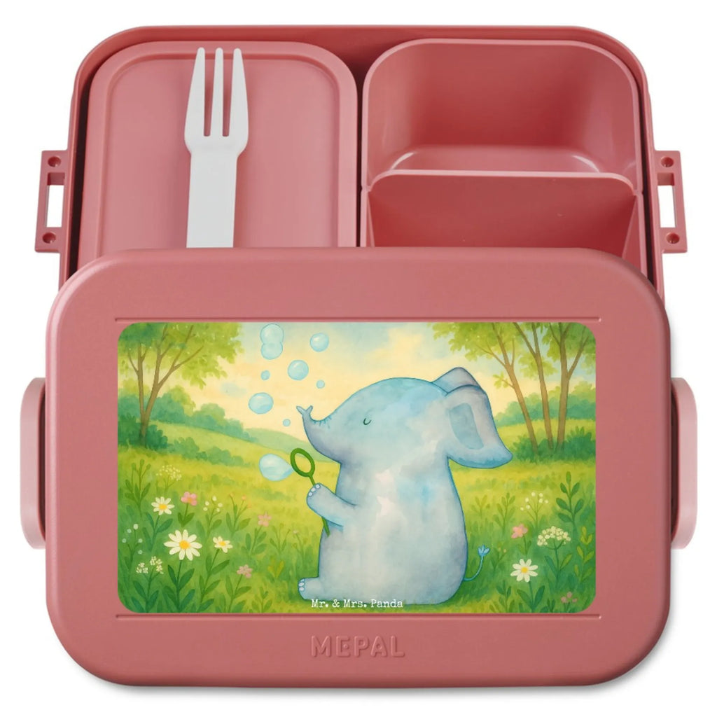 MEPAL Bentobox Elefant Seifenblasen Design Bentobox, Lunchbox, Brotdose, Tiermotive, Gute Laune, lustige Sprüche, Tiere, Elefanten, Liebe, Gefühl. Daheim, Elefant, Seifenblasen, Dickhäuter, Rüsseltier, Heimat, Liebesspruch, Liebesbeweis