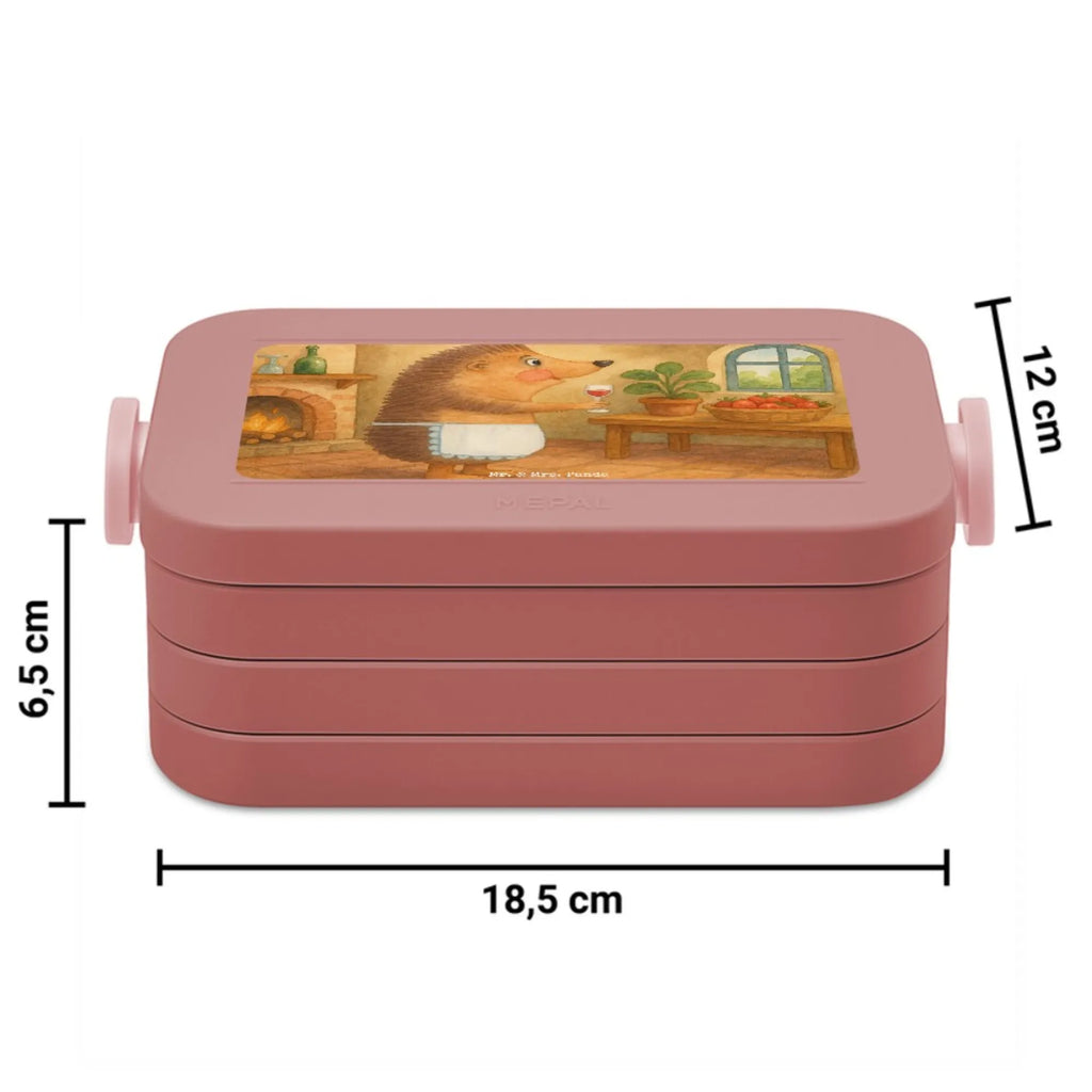 MEPAL Bentobox Igel Wein Design Lunchbox, Bentobox, Brotdose, Tiermotive, Gute Laune, lustige Sprüche, Tiere, Igel, Geschenk Weinliebhaber, Wein Deko, Geschenk Weintrinker, Wein trinken, Weinglas, Weißwein, Wein Spruch, Rotwein