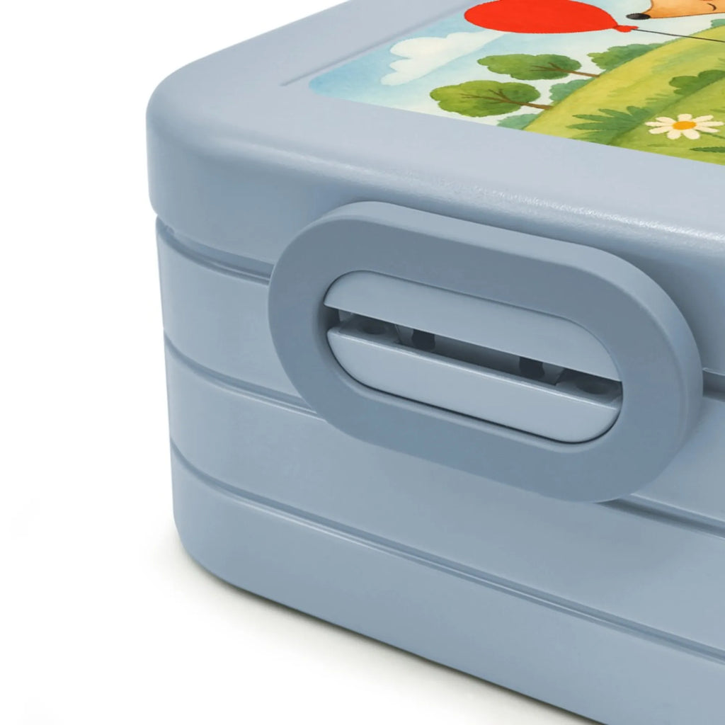MEPAL Bentobox Igel Luftballon Design Lunchbox, Brotdose, Bentobox, Tiermotive, Gute Laune, lustige Sprüche, Tiere, Geburtstagskind, Ballon, Happy Birthday, Igel, Glückwunsch, Herzlichen Glückwunsch, Geburtstag