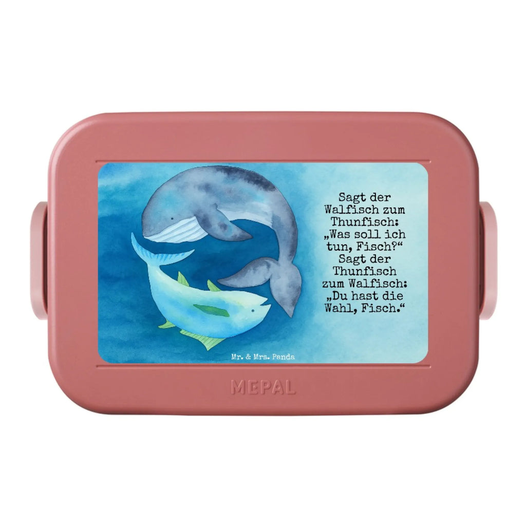 MEPAL Bentobox Walfisch Thunfisch Design Brotdose, Lunchbox, Bentobox, Tiermotive, Gute Laune, lustige Sprüche, Tiere, Wahl, Witz, Wortwitz lustig, Wal, Flachwitz Geschenk, Flachwitz, Spruch lustig, Spruch des Tages, Tunfisch