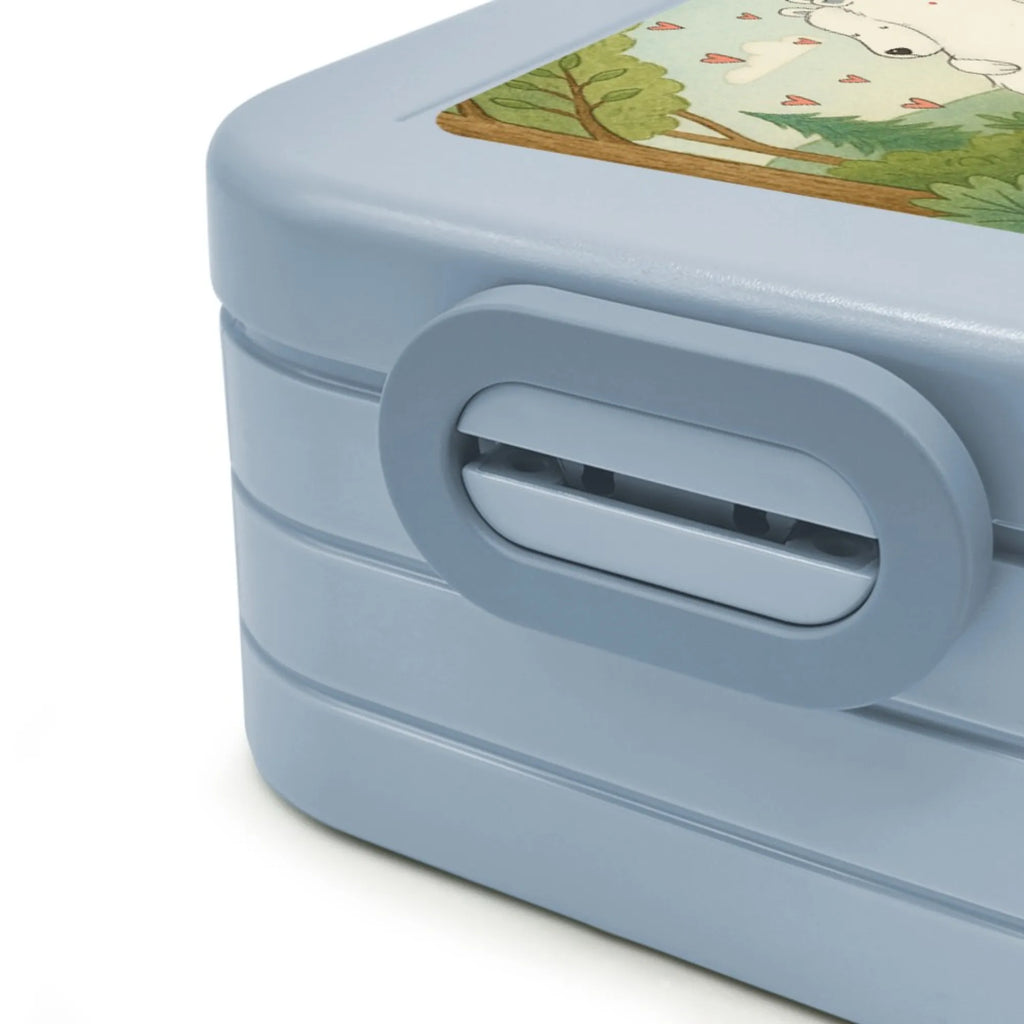MEPAL Bentobox Eisbär Umarmen Design Lunchbox, Bentobox, Brotdose, Tiermotive, Gute Laune, lustige Sprüche, Tiere