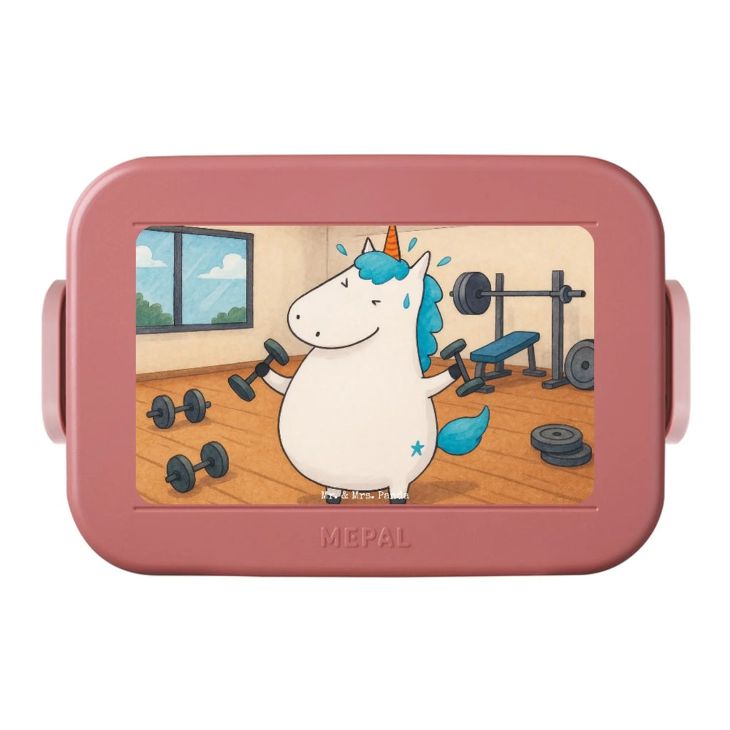 MEPAL Bentobox Einhorn Fitness Design Lunchbox, Bentobox, Brotdose, Einhorn, Einhörner, Einhorn Deko, Unicorn, Abnehmen, Diät, Sixpack, Fitnessstudio, Sport, Gym, Fitness, Pumpen, Geräte
