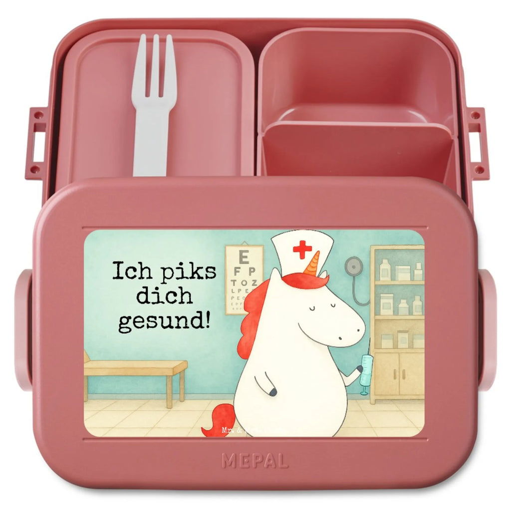 MEPAL Bentobox Einhorn Krankenschwester Design Lunchbox, Bentobox, Brotdose, Einhorn, Einhörner, Einhorn Deko, Unicorn, Krankenschwester Geschenk, Krankenhaus, Ärztin Geschenk, Krankenschwester Dankeschön, Krankenpfleger Geschenk, Krankenpflegerin