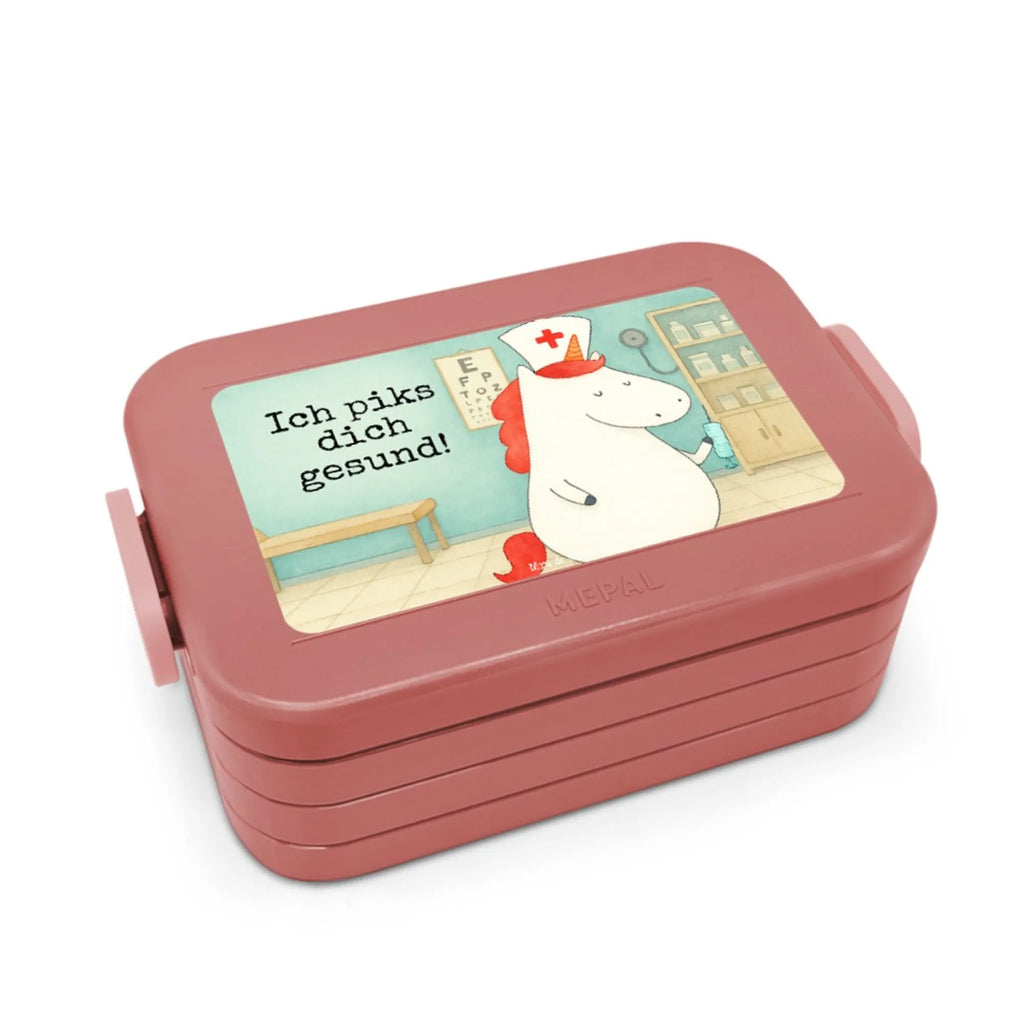 MEPAL Bentobox Einhorn Krankenschwester Design Lunchbox, Bentobox, Brotdose, Einhorn, Einhörner, Einhorn Deko, Unicorn, Krankenschwester Geschenk, Krankenhaus, Ärztin Geschenk, Krankenschwester Dankeschön, Krankenpfleger Geschenk, Krankenpflegerin