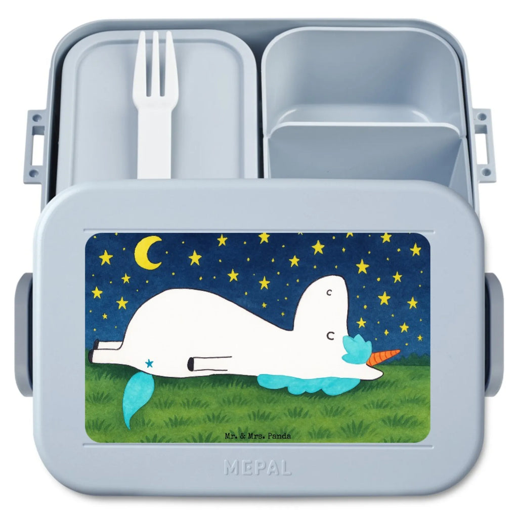 MEPAL Bentobox Einhorn Sternenhimmel Design Lunchbox, Brotdose, Bentobox, Einhorn, Einhörner, Einhorn Deko, Unicorn, Sternenhimmel, Sterne, Dachschaden, Verrückt